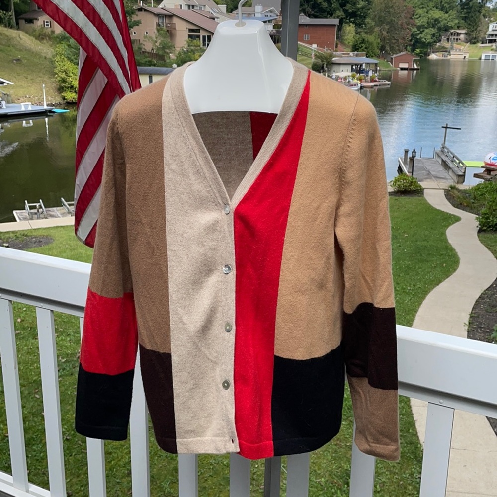Fall cashmere cardigan